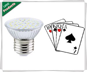 LED Light Playing Cards Device